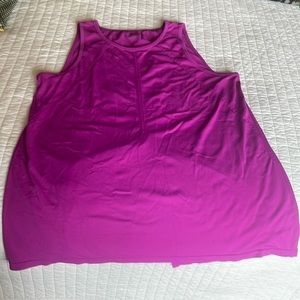 Athleta Foothills Tank Magenta XL